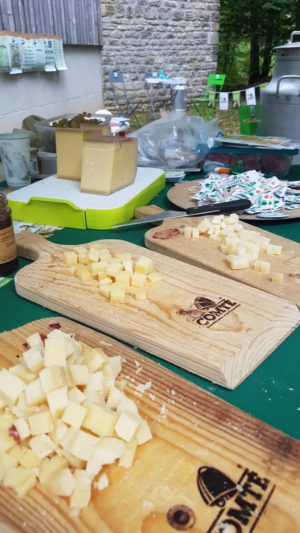 Dégustation de Comté