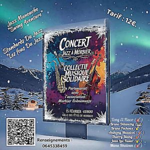 affiche concert Jazz morbier 15 février
