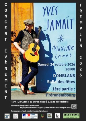 affiche concert Yves JAMAIT