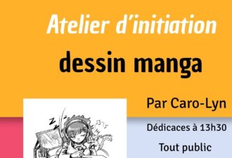 Atelier initiation au dessin manga
