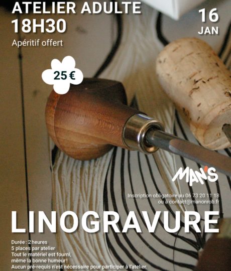 1871132Atelier adulte « linogravure »