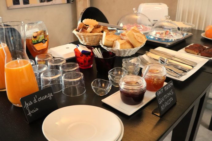 buffet petit déjeuner-saint augustin-saint amour