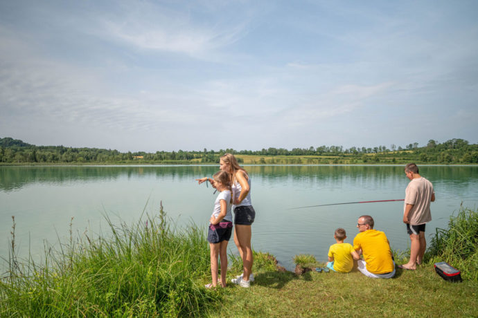 camping la grisiere peche