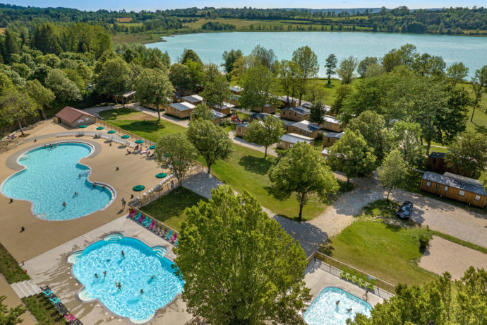 camping la grisiere vue d en haut