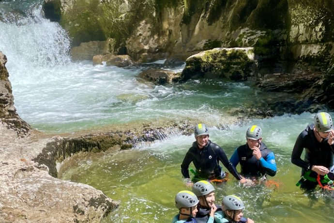 canyon Malvaux dans le Jura à Foncine-le-Bas