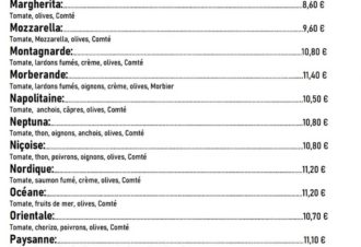 Pizzeria du Coin d’Amont