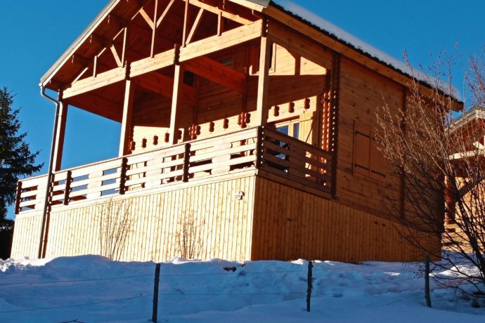chalet hiver