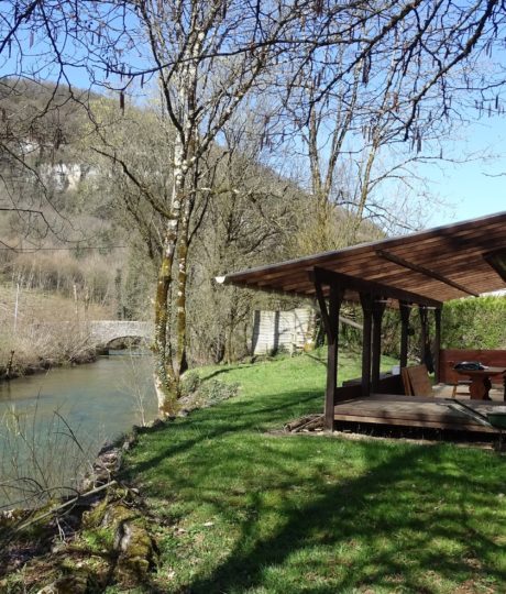 Chalet les pieds dans l’eau