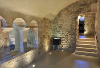 Vestiges archéologiques de l’ancienne Abbaye de Saint-Claude.