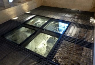 Vestiges archéologiques de l’ancienne Abbaye de Saint-Claude.