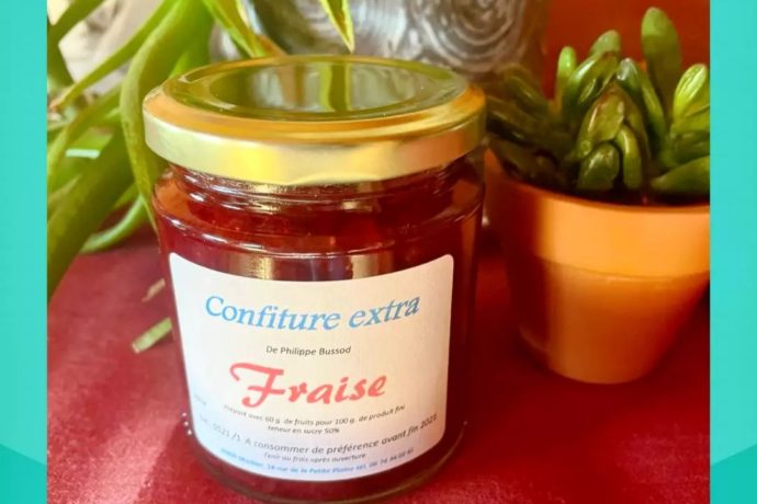 confiture fraise