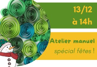 Décos de Noël en papiers