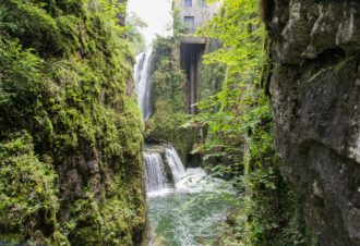 Les cascades et gorges de la Langouette