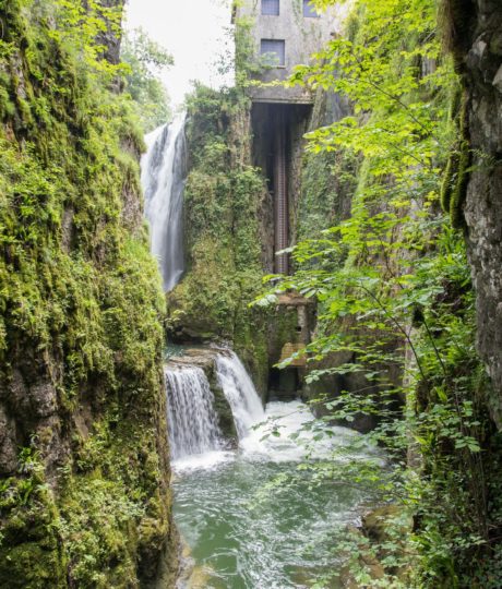 Les cascades et gorges de la Langouette