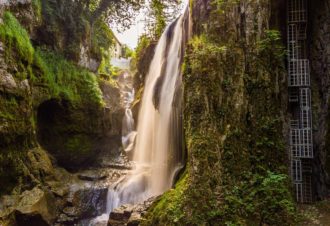 Les cascades et gorges de la Langouette
