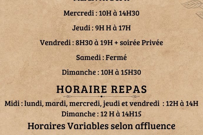 Menu – 5