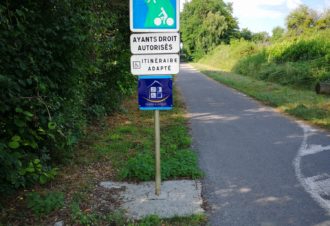 Tronçon Chaumergy – Chaux en Bresse de la voie de la Bresse Jurassienne