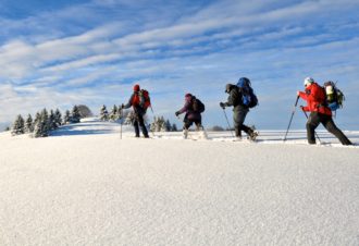 La grande traversée du Jura en raquette en liberté