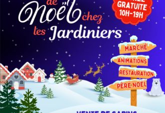 Marché de Noël chez les jardiniers