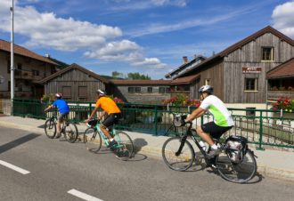 Week-end à vélo dans le Jura