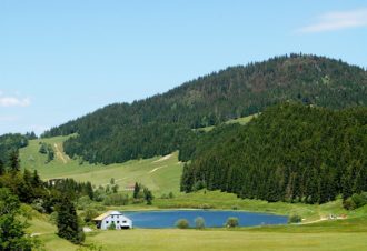 Tourbière de la combe du lac à Lamoura