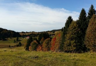 Week-end à vélo dans le Jura