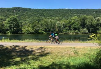 Week-end à vélo dans le Jura