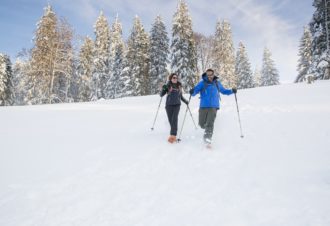 La grande traversée du Jura en raquette en liberté