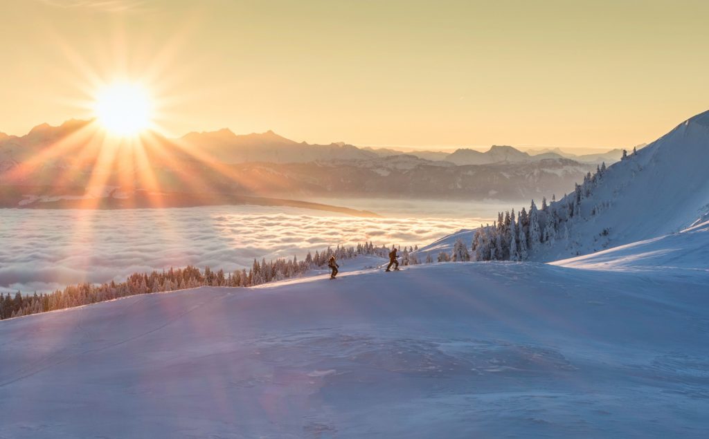 Ski de Randonnée sur la Dôle © Nicolas Gascard/Jura Tourisme