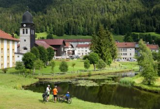 L&rsquo;Orbe et le mur frontière
