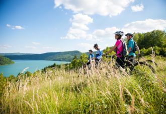 Tour du Lac de Vouglans VTT