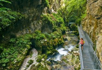 Le sentier des Gorges de l’Abîme