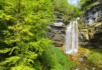 Le Tour des cascades du Hérisson