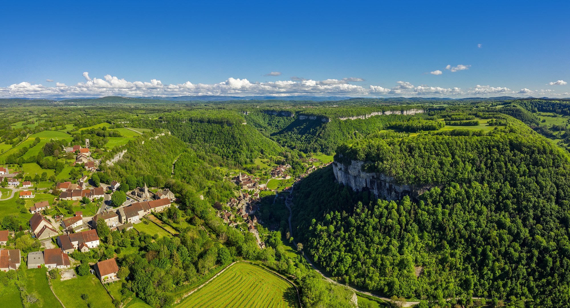 Tour du Jura Vélo Loisirs – Option : Domblans – Baume-les-Messieurs