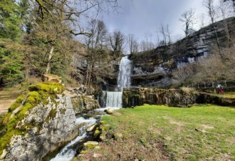 Les cascades du Hérisson en aller-retour