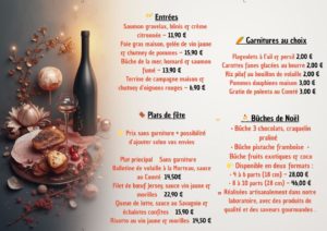 menu de fêtes 2