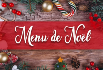Menu du déjeuner de Noël