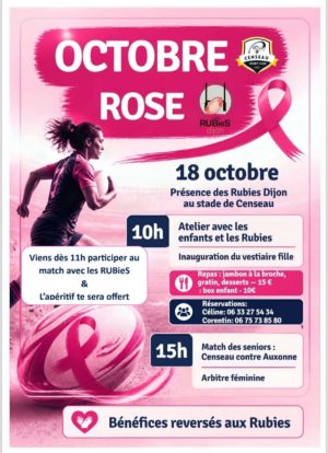octobre rose rugby
