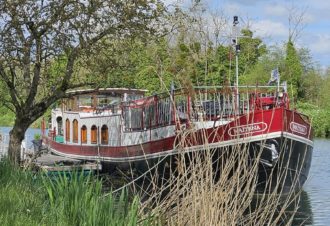 Escapade gastronomique autour de Dole à bord d’une péniche de luxe
