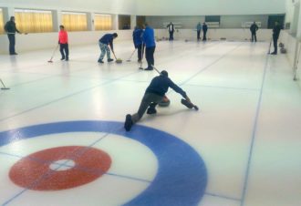 Patinoire/piste de roller de l’Espace des Mondes Polaires Paul-Émile Victor