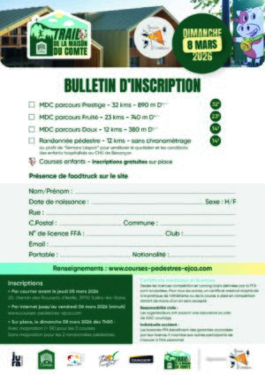 Trail Maison du Comté