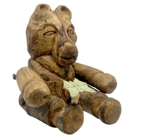 sculpture L&rsquo;ours et son papillon