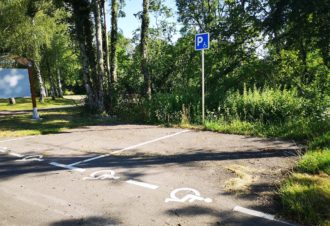 Tronçon entre Gatey et Pleure de la Voie de la Bresse Jurassienne