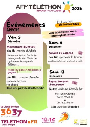 téléthon 2025