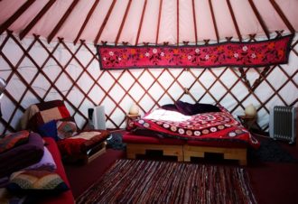 Le Refuge du Berbois  – Yourte et tipis