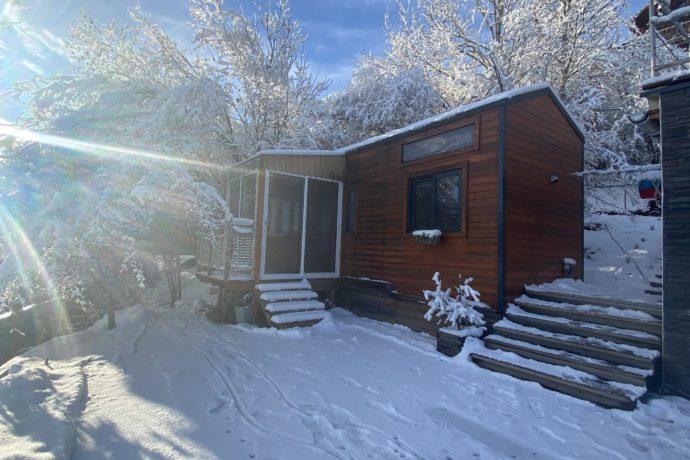 Notre Tiny sous la neige 2024