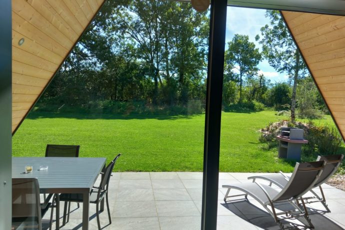 vue depuis le séjour – Terrasse